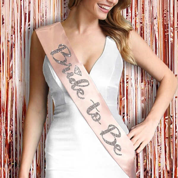 Bridal Shower Sash Etsy