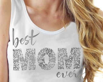 Best Mom Ever Jersey Tshirt • Mom T shirt • Mom Shirt • Mother's Day Gift • Mom Birthday • Grandma Gift •  Mum • Mamma • Nan • Abuela