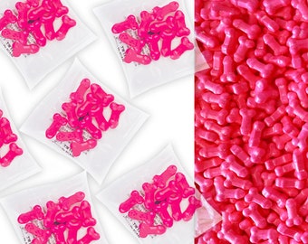 Penis Candy Bags Sets • Set of 6 Bachelorette Candy • Naughty Pecker Candy • Bachelorette Party Cake • Penis Sprinkles for Cakes & Cupcakes