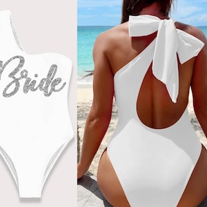 Bride swimsuit with train clearance