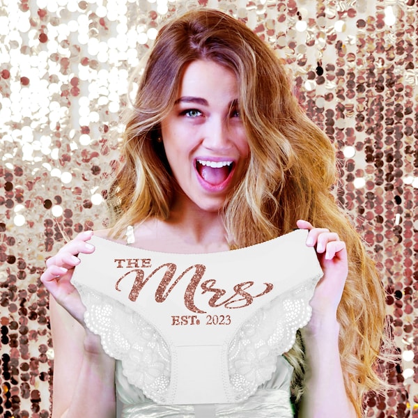 Bride Underwear Funny Etsy