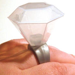 Wedding Ring Shot Glass • A Shot Before Tying the Knot • Bachelorette Party Favor • Plastic Bride Shot Glass • BUY MORE & SAVE