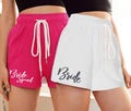 Bridal Party Lounge Shorts • Glam Bride or Bride Squad Workout Short • LAST CHANCE