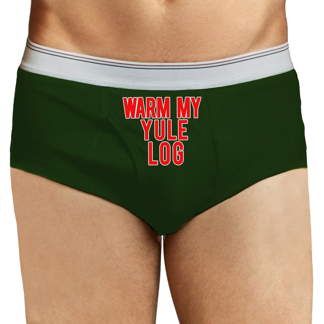 Mens Christmas Gift Brief Style Undies Xmas Gift Husband Etsy