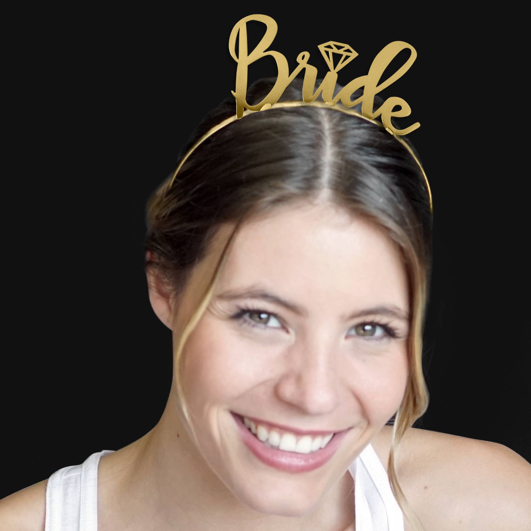 Bride Headband Bridal Shower Favors Headband Bride Tiara Etsy