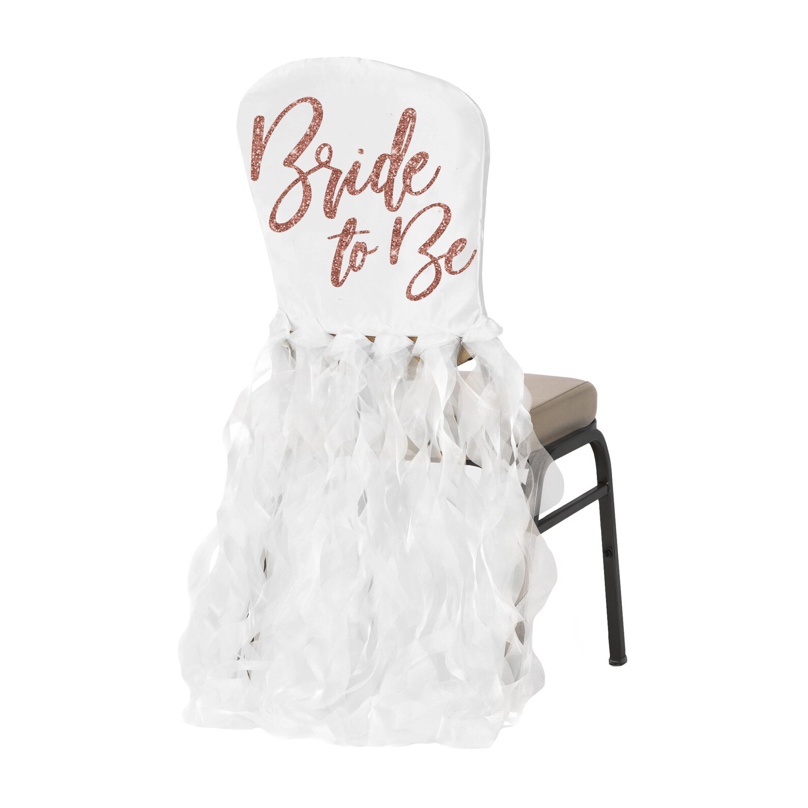 Bridal Chair Cover Bride to Be Organza Chair Cover Bridal Etsy