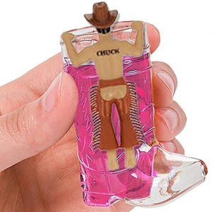 Country Western Shot Glass • Cowgirl Shot Glass • Plastic Boot Shaped Shot Glass • Party Drinks • Bach Party • Cowboy Boots • Same Cowboy