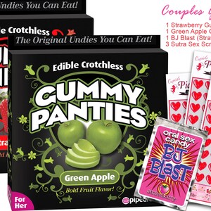 Original Edible Underwear One for Him & Bra and Panty Set for Her