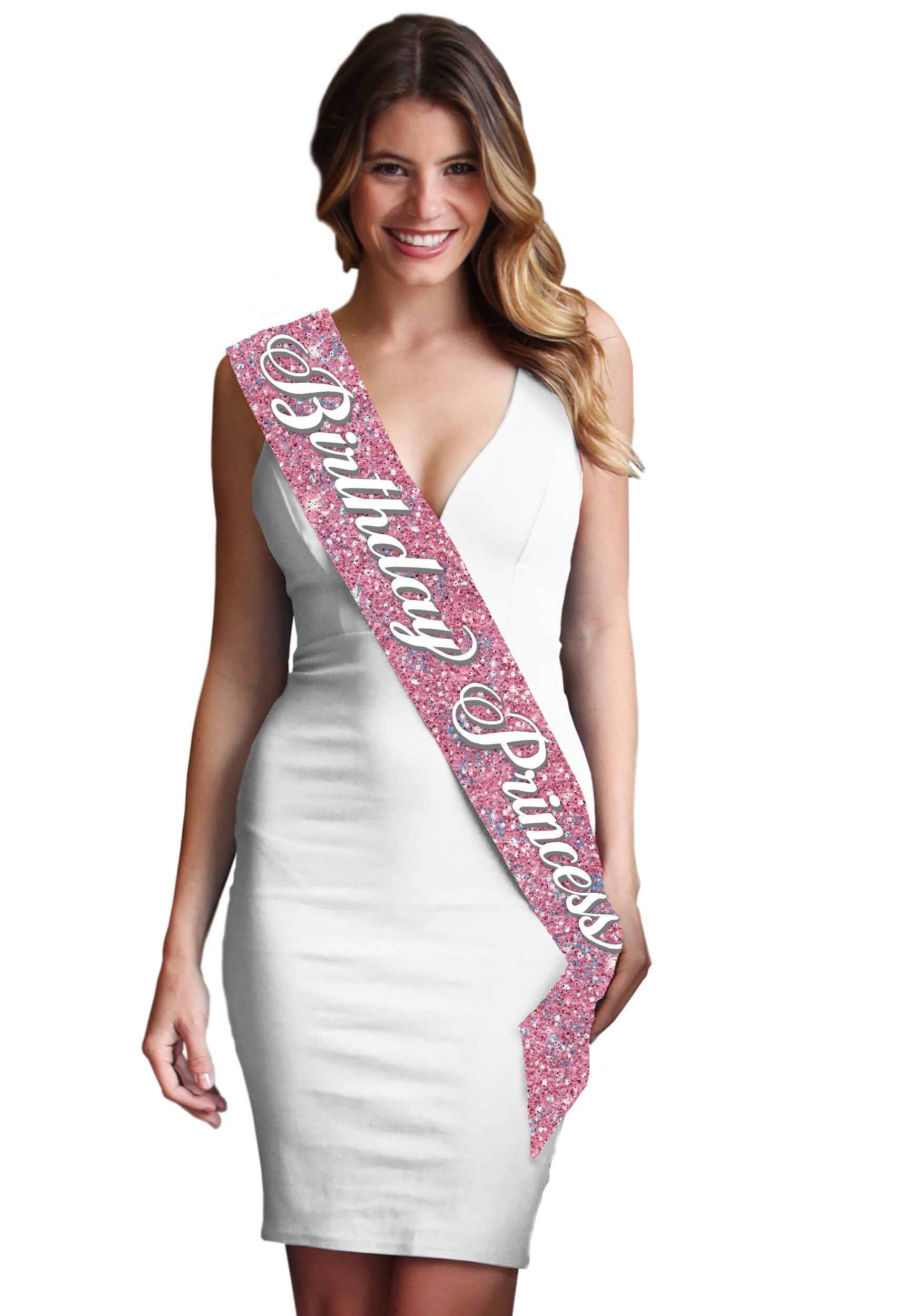 GLITTER BIRTHDAY SASH Birthday Sash It's My Birthday Etsy UK