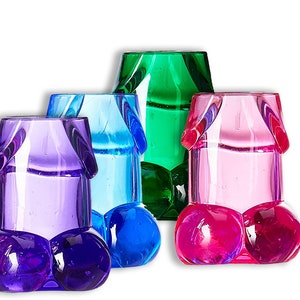 Bachelorette Party Ideas • Bachelorette Party • Bachelorette Party Favor • Bachelor Shot Glasses • Gay Bachelor Supplies • Naughty Décor