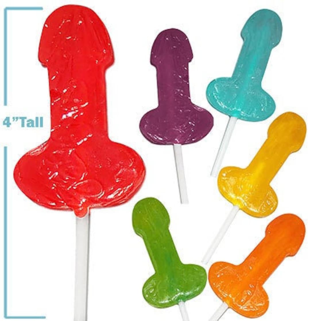 Penis Suckers Bachelorette Candies Gummy Candy Naughty pic