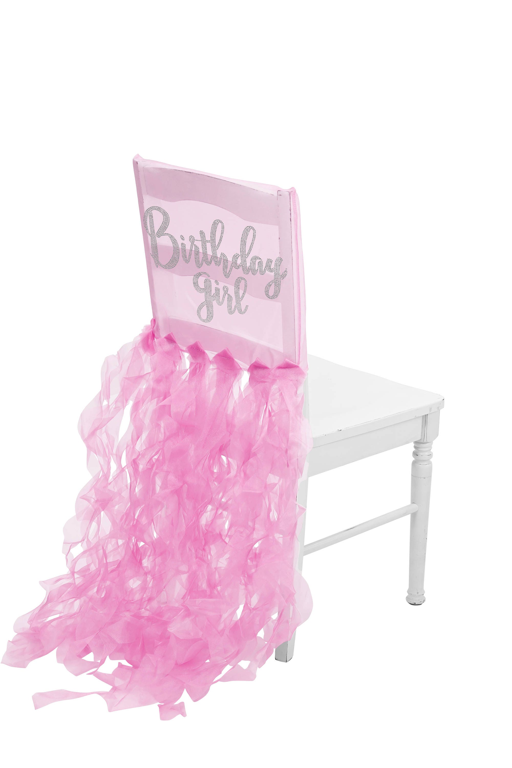 Buy Birthday Chair Organza Cover Birthday Party Decoration Online in India  