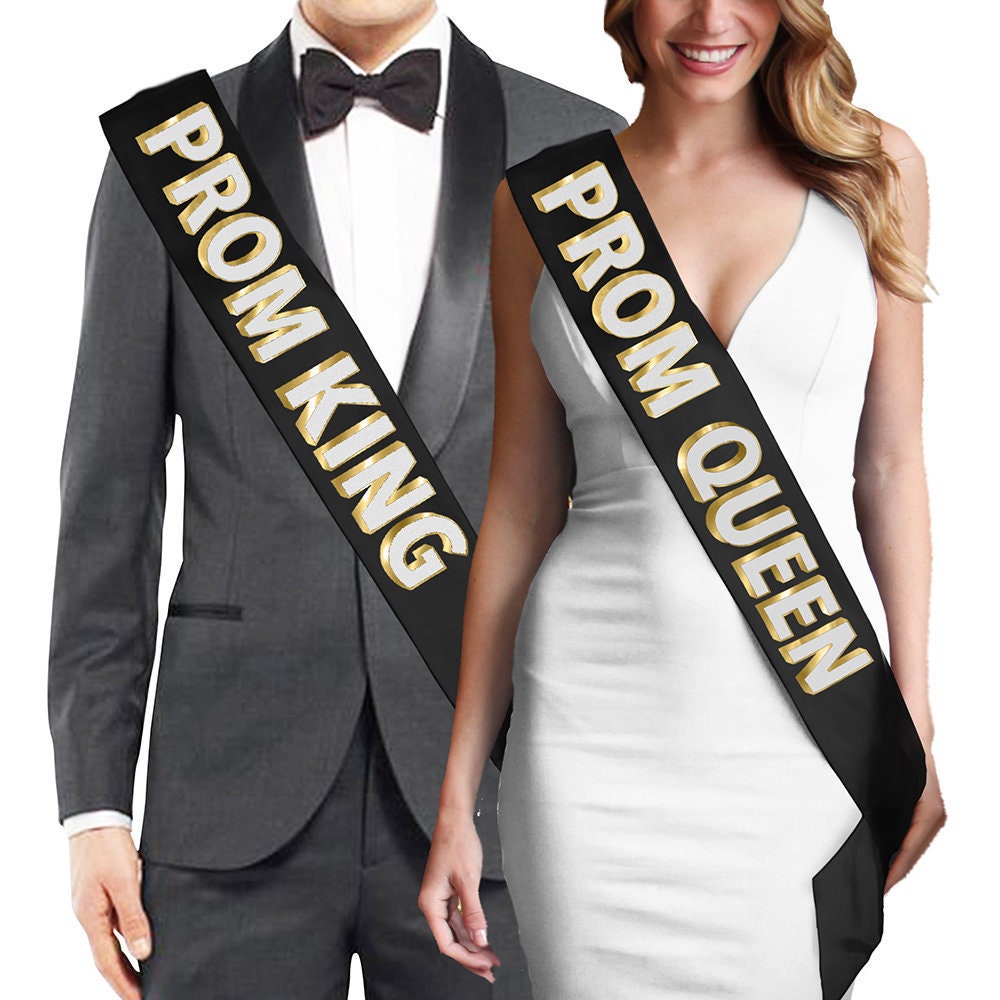 Aazon.co: "Hoecoing Court" Sash - School Dance Graduation Party