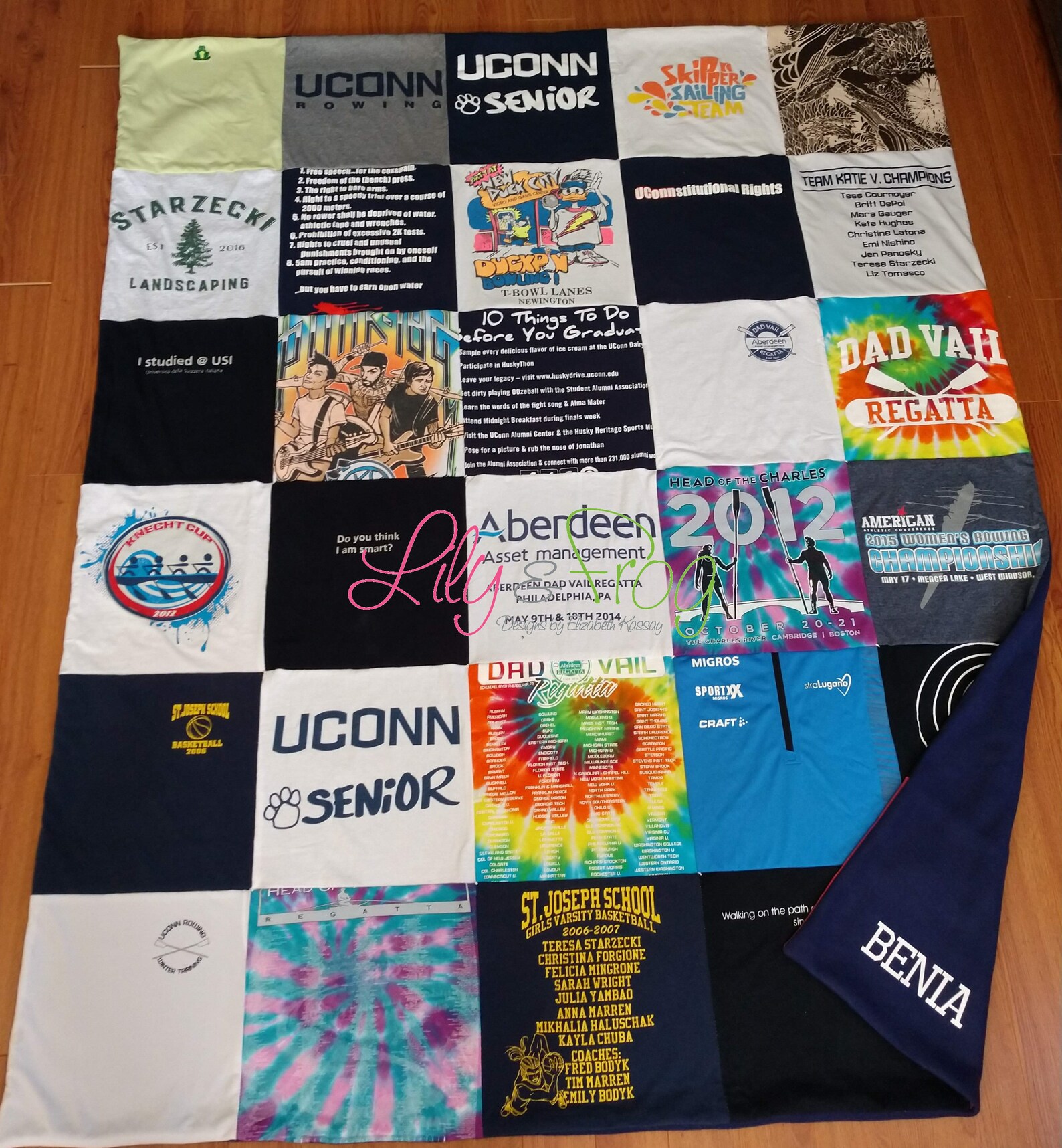 Keepsake TShirt Blanket Size Large Blanket Small Twin Etsy