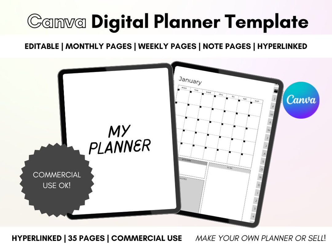 PLR Digital Planner Bundle for Resell Readytouse PLR Digital Planner