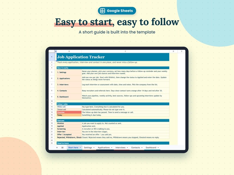 Interview Application Tracking Ui Job Application Tracker Google Sheets, Job Search Tracker Spreadsheet ...