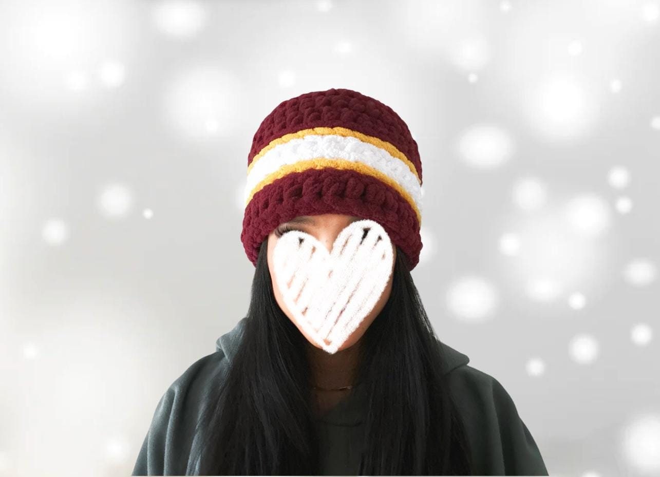 Commanders Beanie - Etsy display picture 1
