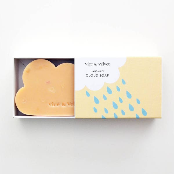 Laneways Handmade Cloud Soap - Mandarin, Grapefruit, Litsea & Benzoin