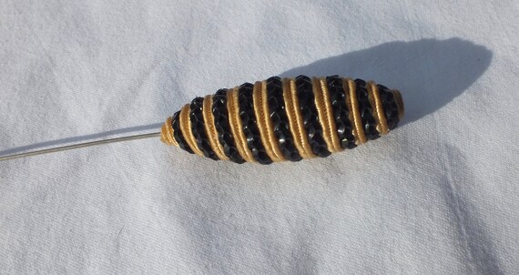 Vintage 1970s HATPIN,hair/lapel pin Most Unusual S