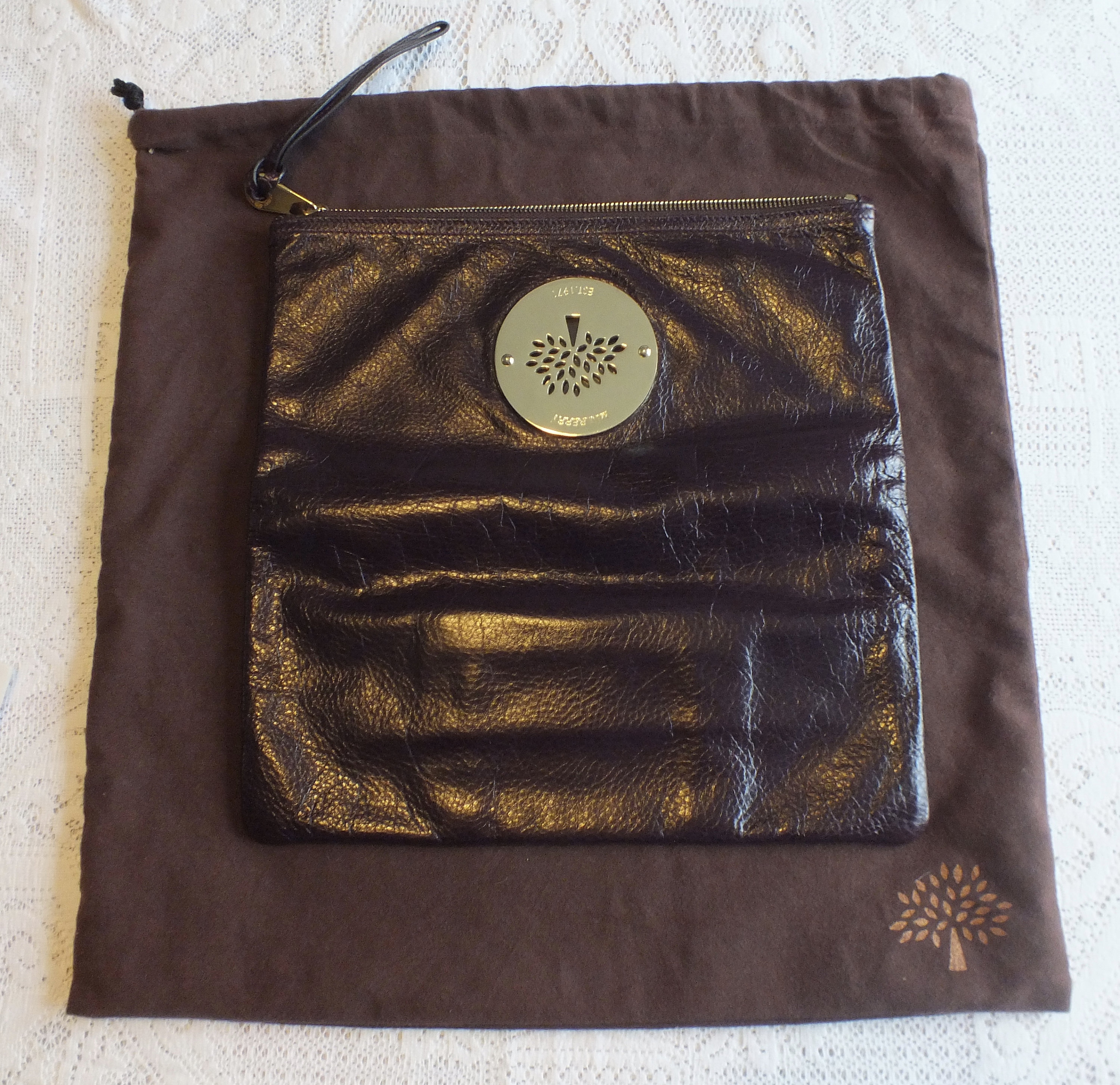 Mulberry daria clearance clutch
