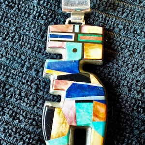 舎*）様 indian jewelry Frank Yellowhorse TUCSON INDIAN JEWELRY | FRANK YELLOWHORSE Navajo Pendant