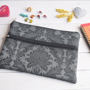 Black iPad sleeve zipped, New iPad Air Pro sleeve, iPad case, iPad Air case, iPad Pro 11 inch sleeve, iPad Air cover, ipad mini sleeve, case