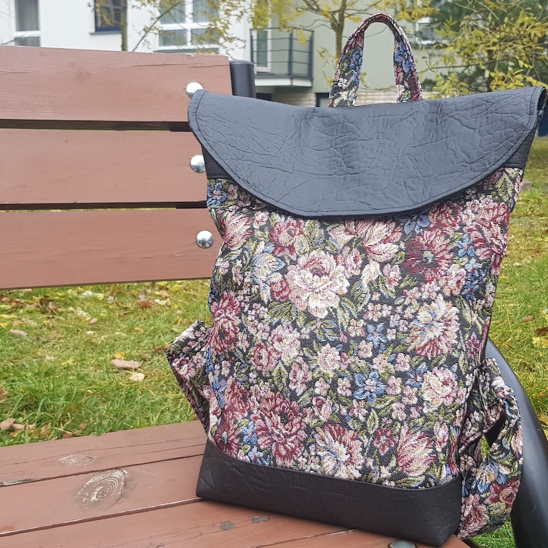 Backpack - Autumn Floral Style main image 1