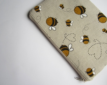 MacBook Tasche mit Bienen Motiv: Gepolsterte Laptop Hülle für das MacBook Air Pro