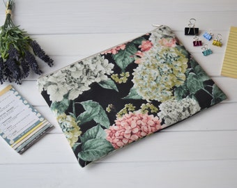 MacBook air 13 case, MacBook pro 13 sleeve, MacBook pro 13 case, MacBook Pro 14 sleeve, iPad Pro case, MacBook sleeve, case, hydrangea