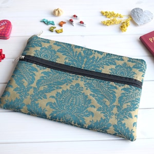 Damask iPad sleeve zipped, iPad Air sleeve, iPad Air case, iPad Air 2 sleeve, iPad Air 2 cover, iPad case, ipad mini sleeve, iPad Pro case