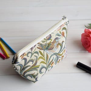 bird purse, Project bag, Cosmetic pouch, cosmetics organizers, Pencil case, Coin Purse, cool, Make Up Pouch, Toiletry bag, Cosmetic bag image 3