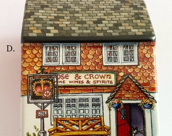 Little Tin, PUB, fully printed exterior and interior detailing, cute little gift to give or receive, collectable,