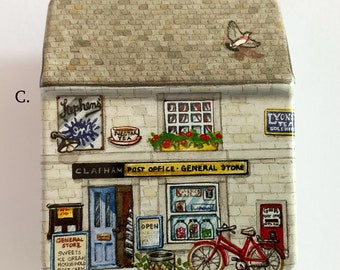 Little Tin, POST OFFICE, fully printed exterior and interior detailing, cute little gift to give or receive, collectable,