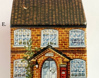 Little Tin, SCHOOL, fully printed exterior and interior detailing, cute little gift to give or receive, collectable,