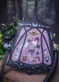 Black Lantern Itabag: Vegan Leather Pin Display Bag product logo
