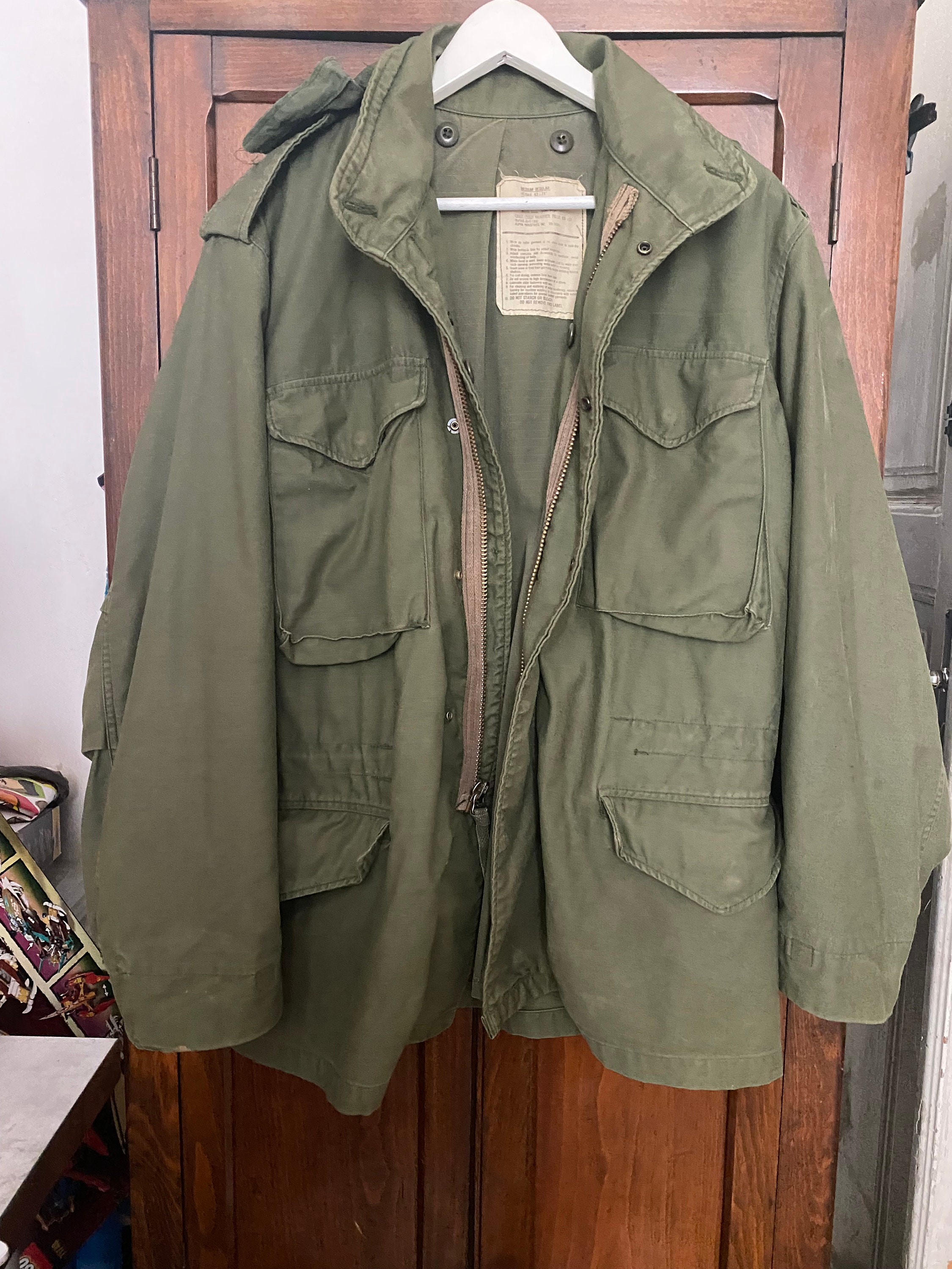 品数豊富！ Army US 65 M Vintage Parka Etsy - Regular Medium ジャケット・アウター