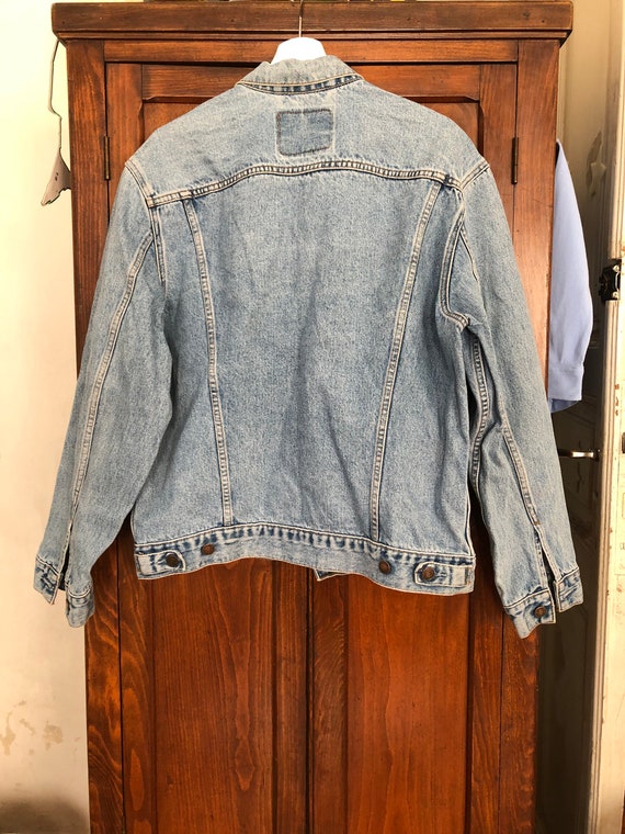 levis denim jacket light blue