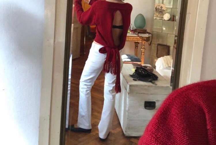 Waist Length Sweater - Etsy UK