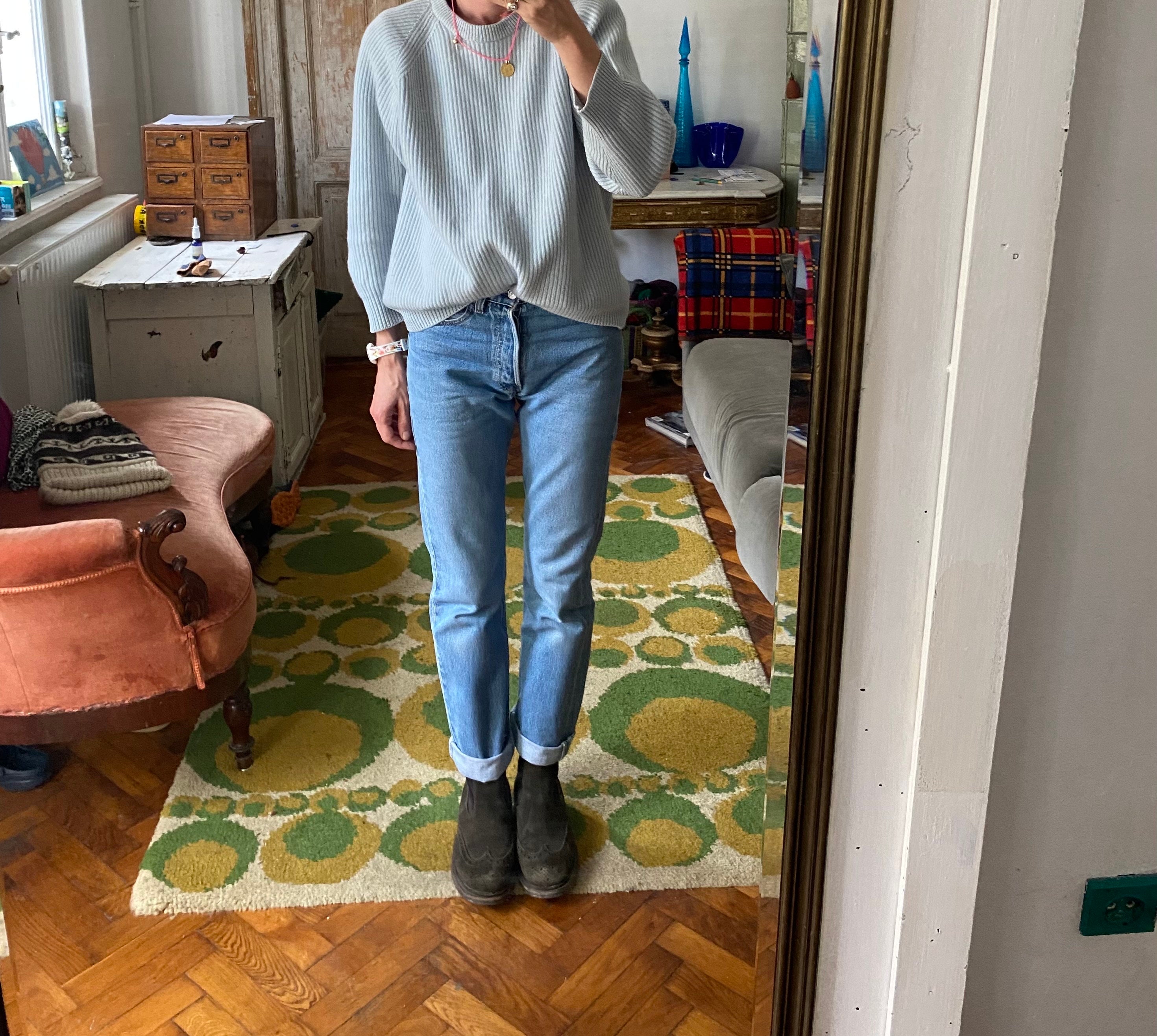 【雰囲気抜群】Levis 501 90s ヴィンテージ USA製 32×32 Levi's - 90s リーバイス501 USA製 25×32 濃紺の通販 by 【古着