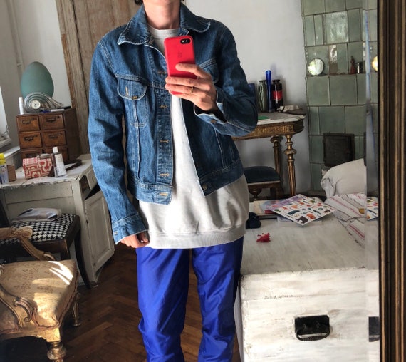 levi's indigo denim jacket