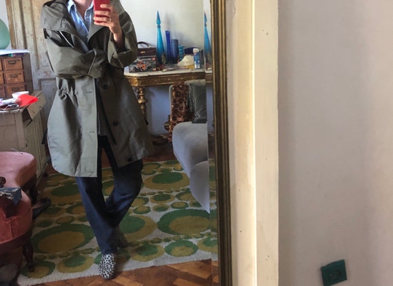 M/ Army green parka / oversized / hood / Sofie D h