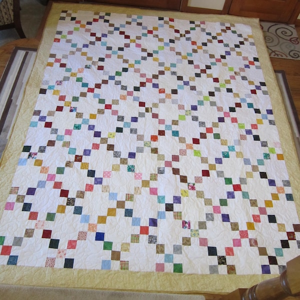 Handmade Patchwork Queen Quilt Etsy