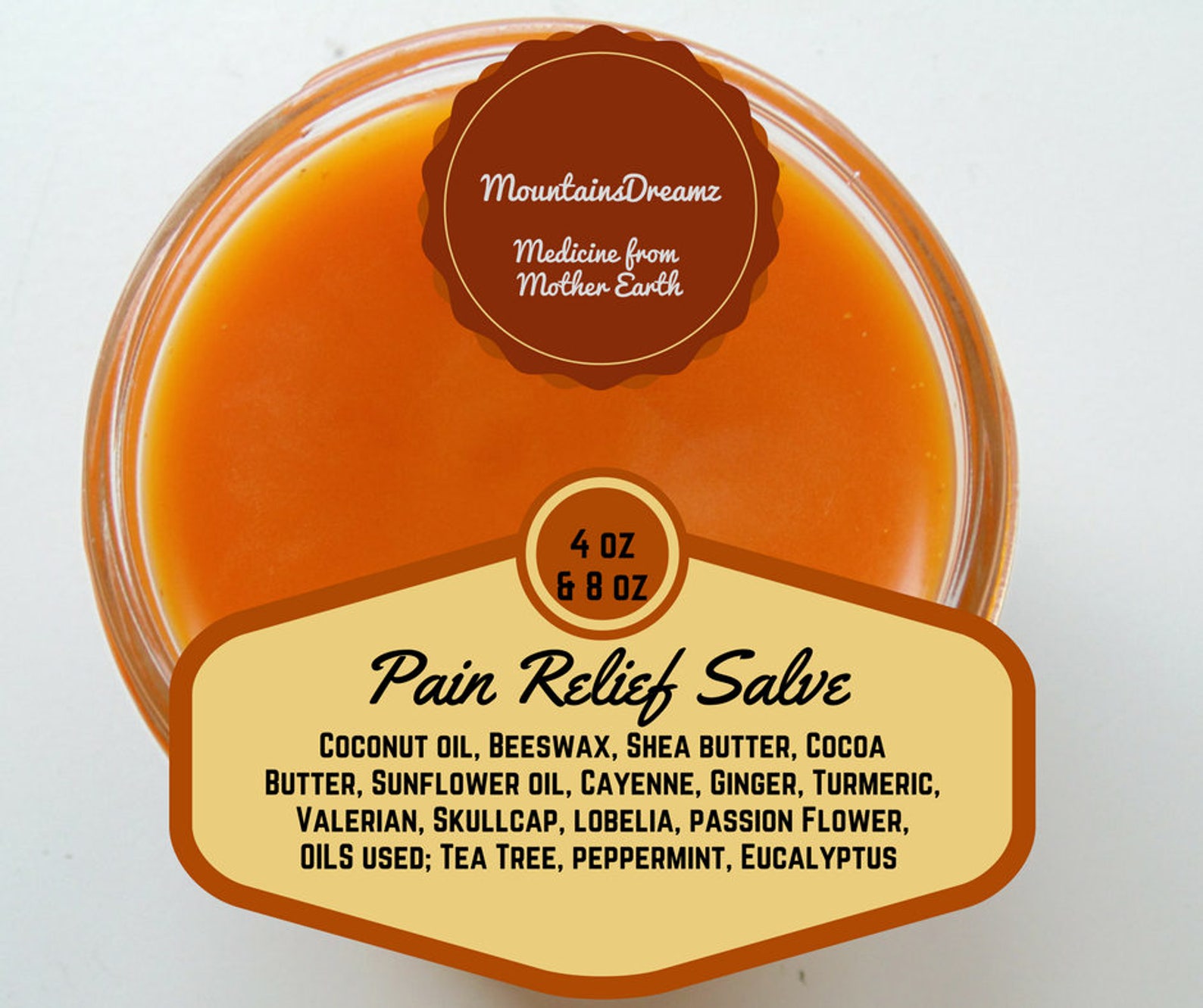 Pain Relief Capsules Herbal Pain Relief Tincture Herbal Pain Etsy