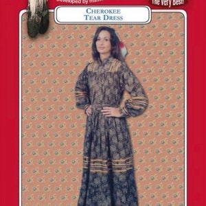 Cherokee Tear Dress: Custom Made Ceremonial Ribbon Dress