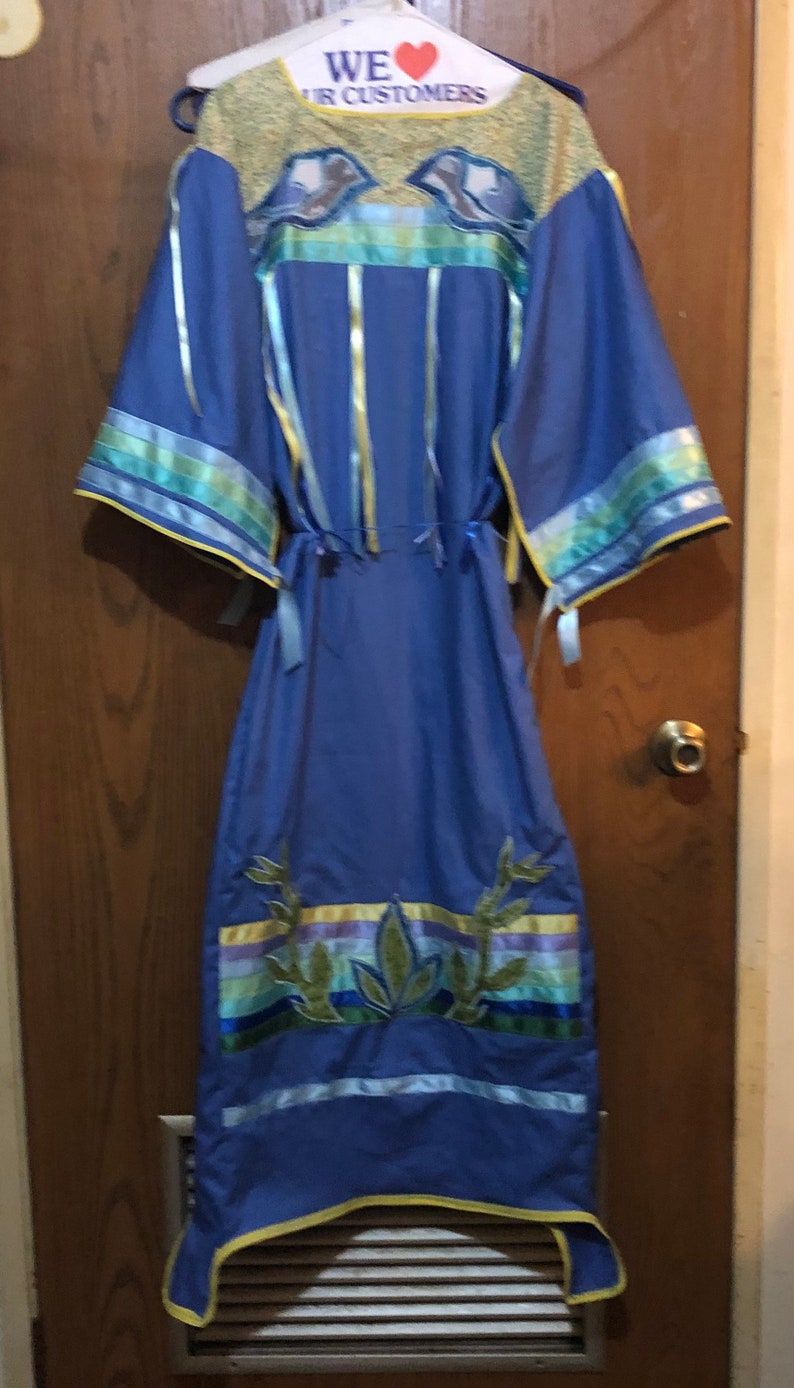Custom Made Ribbon Dress Ceremonial Dress Sundance Dress Etsy