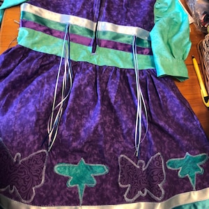 Child’s Regalia, Ribbon skirt, Ribbon dress