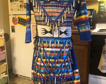 Custom made Ceremonial Wear, Jingle Dresses, Pow Wow Regalia, Prayer clothing