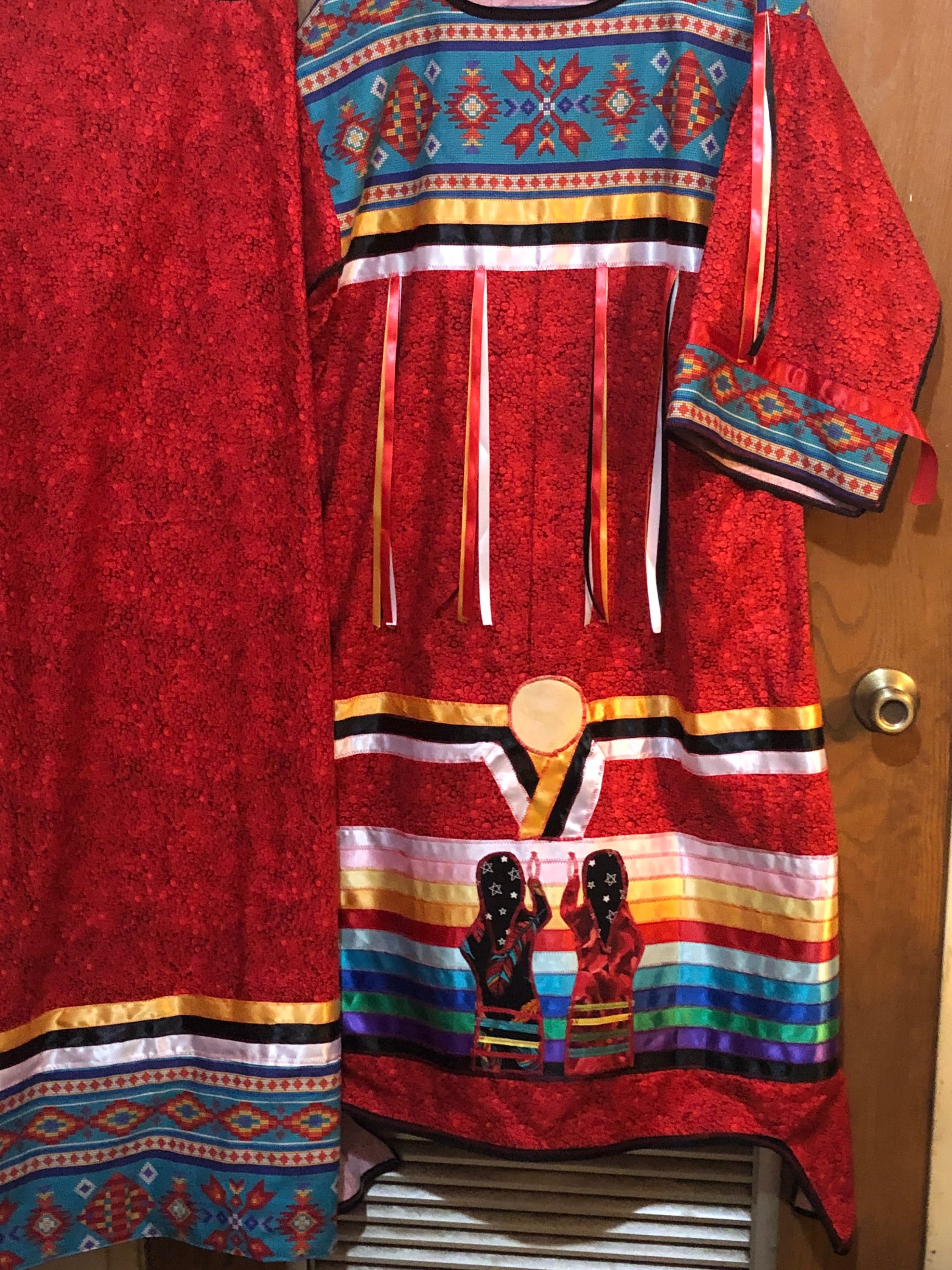 Native American Ribbon Dress Pattern