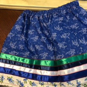 5 T Child’s Regalia, Ribbon skirt, Ribbon dress