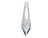 Swarovski Strass 8611 40x11mm Crystal Pendant Drop Prism (sku 11704 - 8611-40-CR)